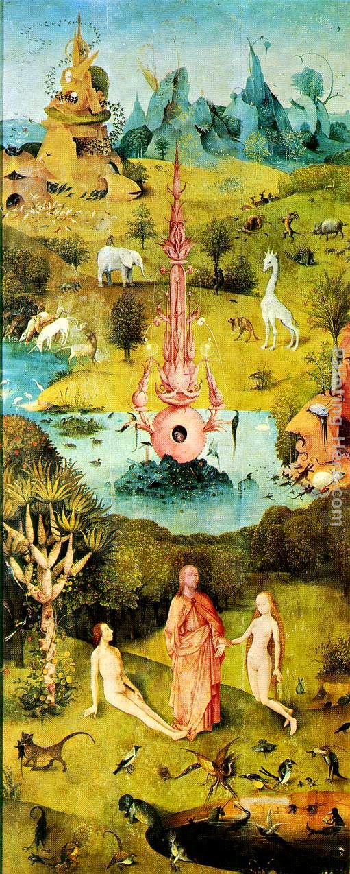 Garden of Earthly Delights [detail] painting - Hieronymus Bosch Garden of Earthly Delights [detail] art painting